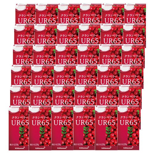 キッコーマン クランベリーUR65 125ml 計36本