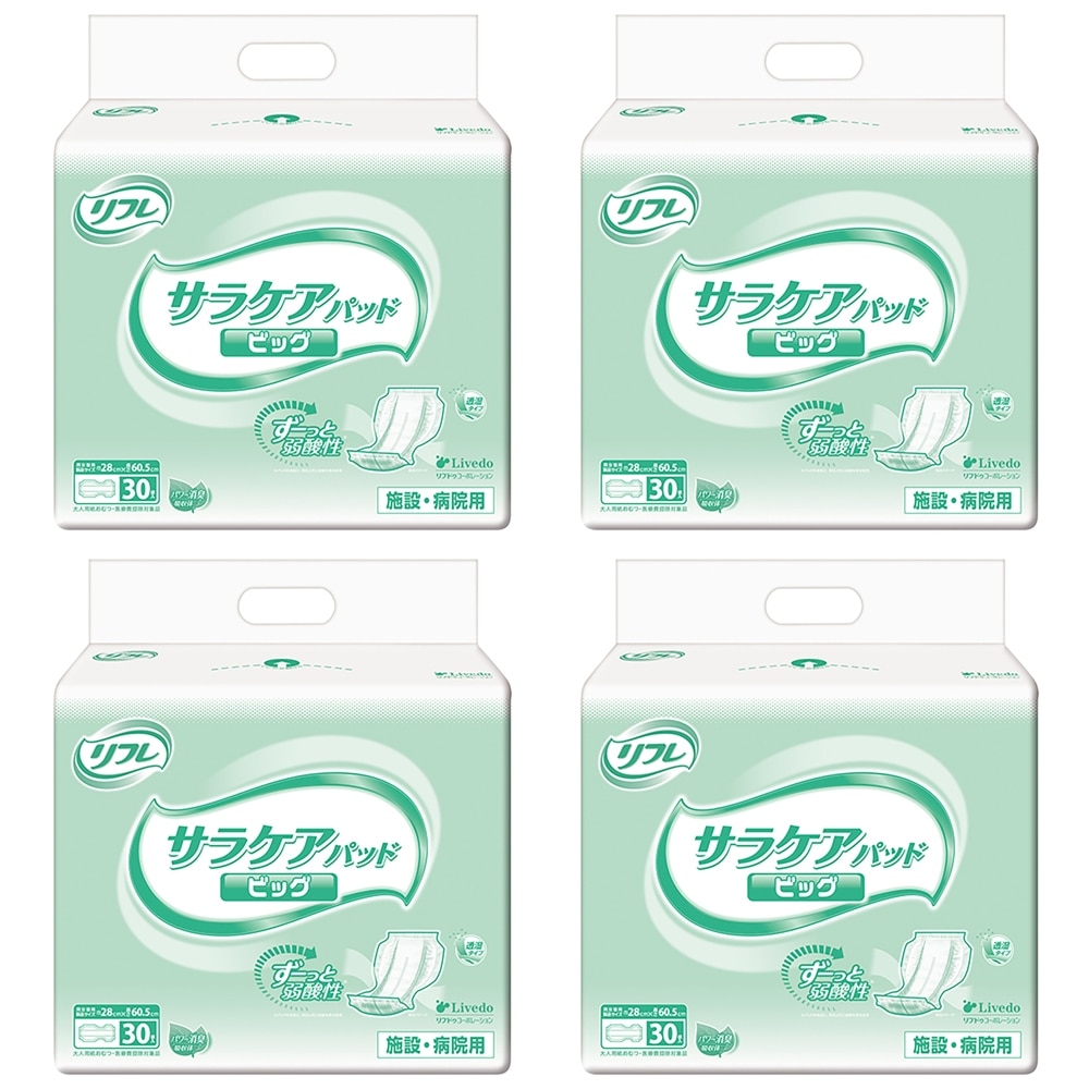 リブドゥコーポレーション リフレ パッドタイプ サラケアビッグ 計120