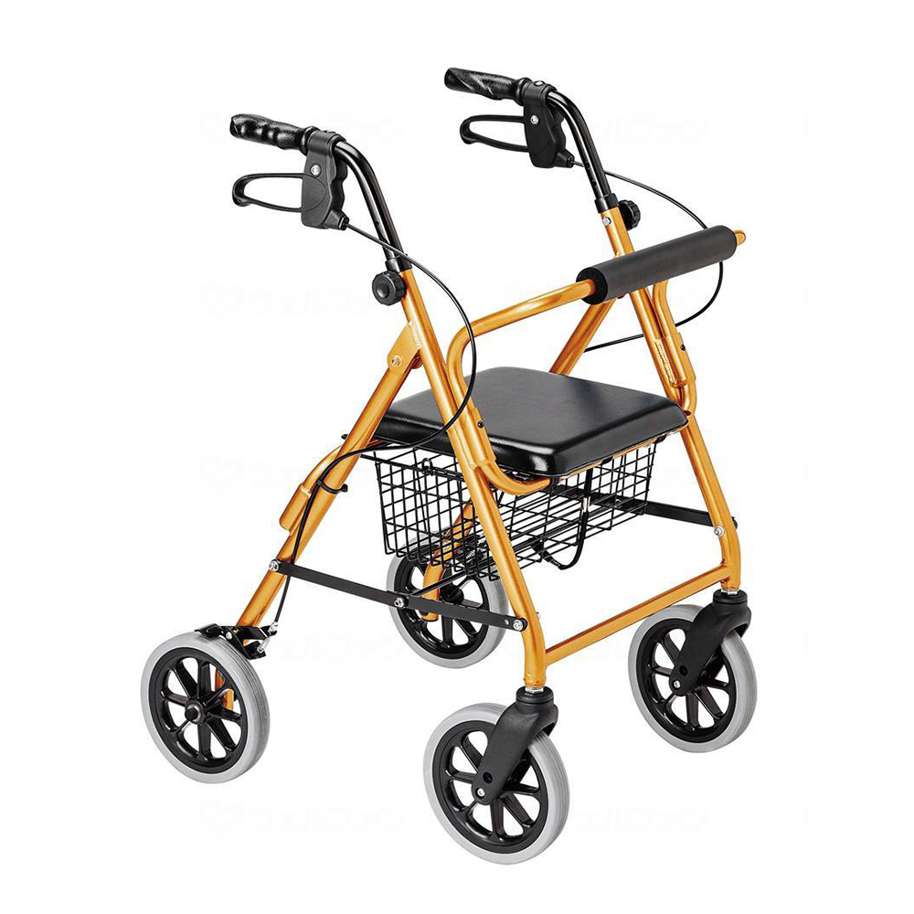 二足歩行係 竹虎 ハッピーll NB オレンジメタリック 歩行車