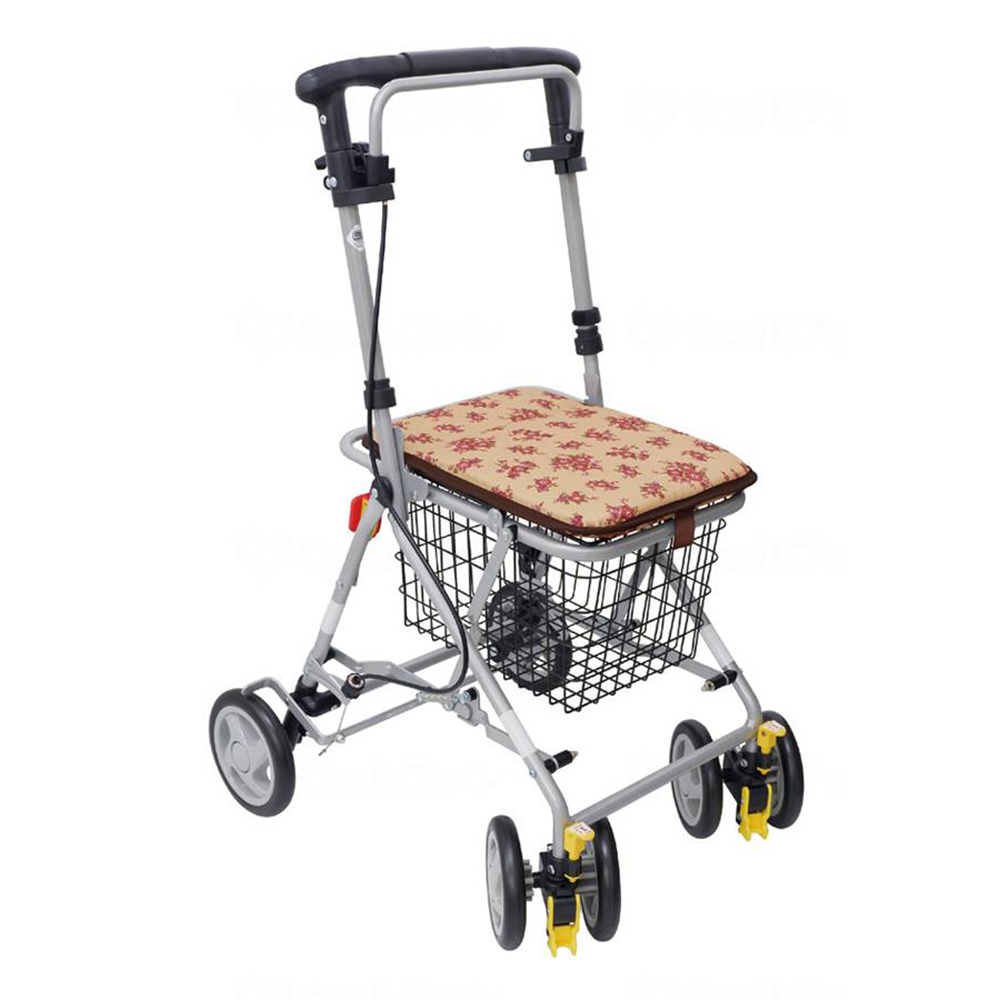 SERIO シルバーカー クッション付き 島製作所 Benri ベンリー フローラルBE シルバーカー