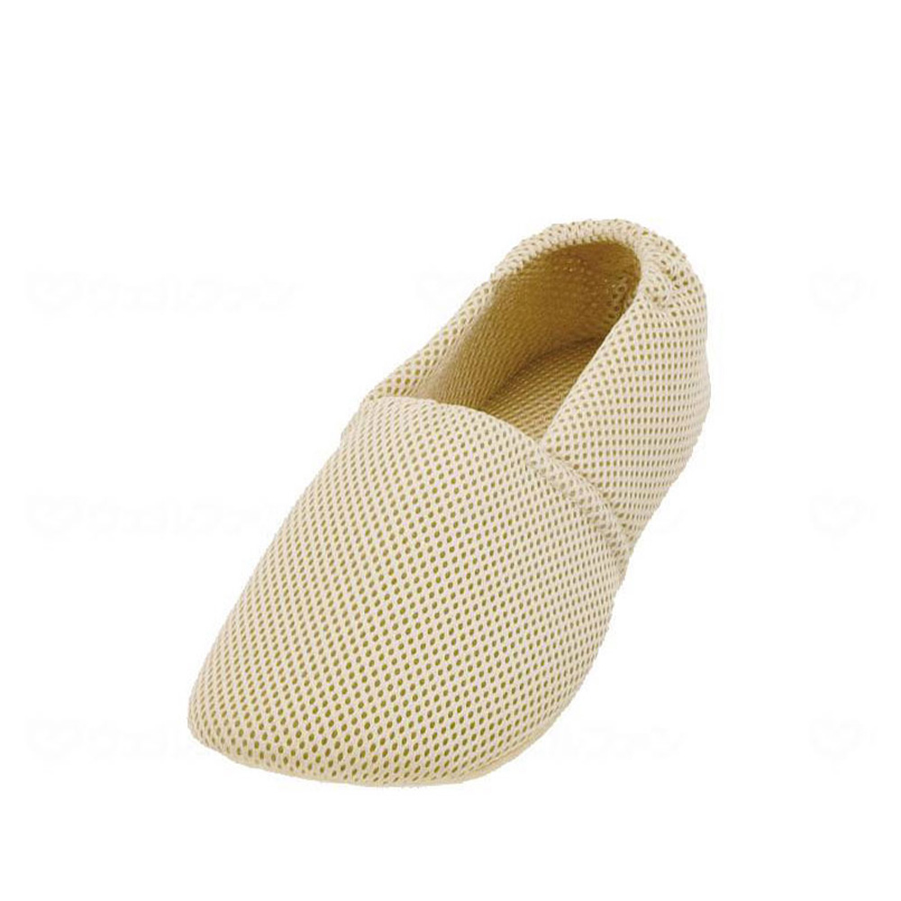 【片足】ベージュ