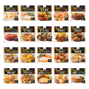 【セール対象商品】大和製罐 エバースマイル 介護食 20種×各1 【主菜セット】