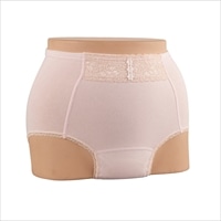 【まとめ買い割引対象】日本エンゼル 心うきうきおしゃれショーツ フラワーレース付 ピンク LLサイズ