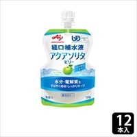 ネスレ日本 経口補水液　アクアソリタゼリー　りんご風味　6パック×2セット