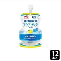 ネスレ日本 経口補水液　アクアソリタゼリー　ゆず風味　6パック×2セット