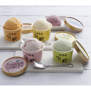 乳蔵 北海道アイスクリーム 計10個 (5種×2個)