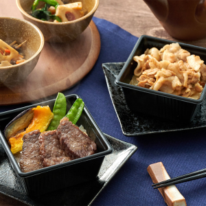 米沢牛黄木 米沢牛ステーキご飯・米澤豚生姜焼きご飯セット 計6個