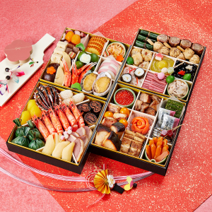 ノムラフーズ 京菜味のむら 和風おせち「朱雀」 約5-6人前 四段重 合計52品