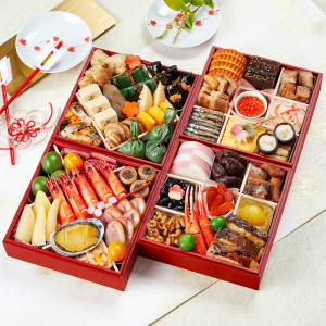 ノムラフーズ 京菜味のむら 和風おせち「雅」 約4-5人前 四段重 合計45品
