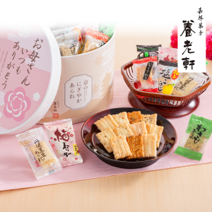 【母の日】 京都 養老軒 京のにぎやかあられ 計72個