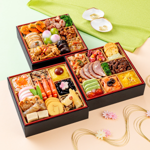 トオカツフーズ 和洋中おせち「華の集」約3-4人前 三段重 合計38品
