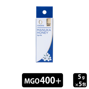 コサナ（cosana） マヌカハニーMGO400+　5ｇ×5包入
