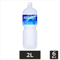 コカ・コーラ アクエリアス ペコらくボトル2LPET×6本