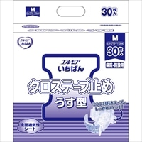 カミ商事 エルモア いちばんクロステープ止めうす型 Mサイズ 30枚