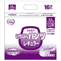 カミ商事 エルモア いちばんパンツ レギュラー LLサイズ 16枚