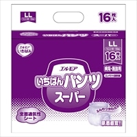 カミ商事 エルモア いちばんパンツ スーパー LLサイズ 16枚
