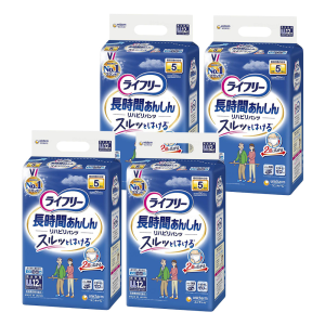 【まとめ買い割引対象】ユニ・チャーム ライフリー 長時間あんしん リハビリパンツ LLサイズ 計48枚 (12枚×4袋)