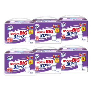 【まとめ買い割引対象】リブドゥコーポレーション リフレ はくパンツ BIG 3Lサイズ 計84枚 (14枚×6袋)