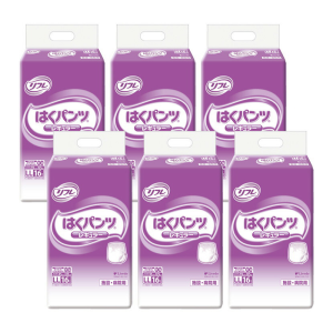 【まとめ買い割引対象】リブドゥコーポレーション リフレ はくパンツレギュラー LLサイズ 計96枚 (16枚×6袋)