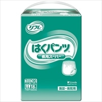 リブドゥコーポレーション リフレ はくパンツ夜用スーパー LLサイズ 18枚
