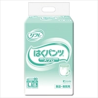 リブドゥコーポレーション リフレ はくパンツスリム Lサイズ 18枚
