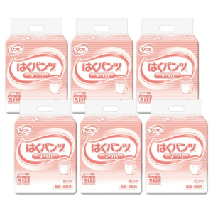【まとめ買い割引対象】リブドゥコーポレーション リフレ はくパンツスリム Sサイズ 計132枚 (22枚×6袋)