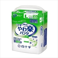 白十字 ＰＵサルバ やわ楽パンツ Lサイズ 22枚