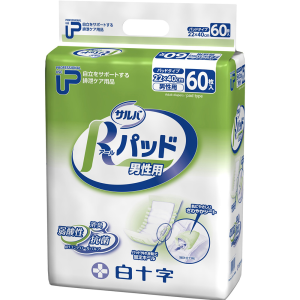 白十字 ＰＵサルバ Ｒパッド 男性用 68枚