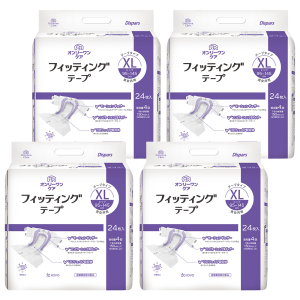 【まとめ買い割引対象】光洋 ディスパース オンリーワンケア フィッティング テープ XL 計96枚（24枚×4袋）
