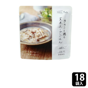 杉田エース イザメシDeli きのこと鶏の玄米スープごはん18袋セット