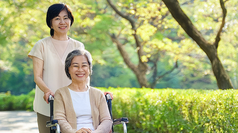 笑顔の家族