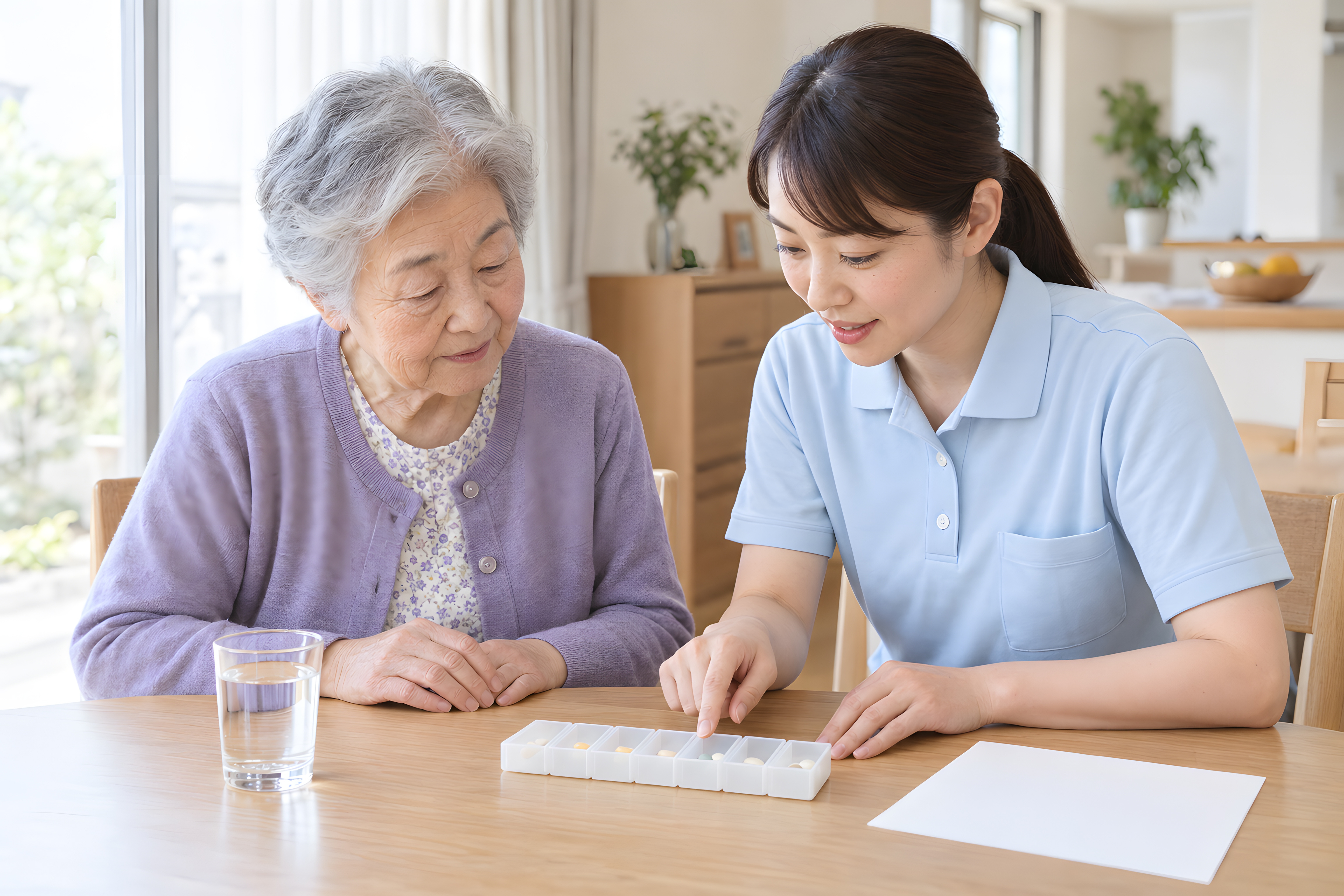 薬剤師との連携を強化し服薬をサポート