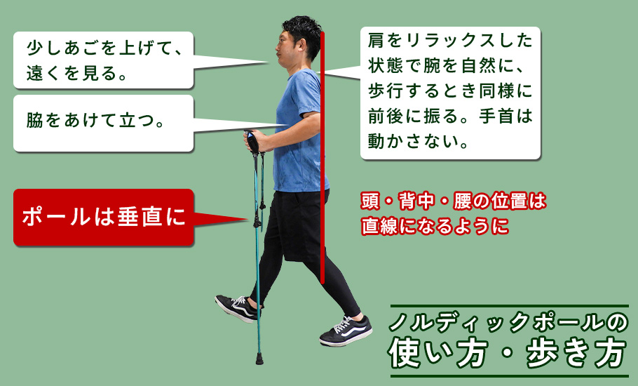 ウォーキングする夫婦