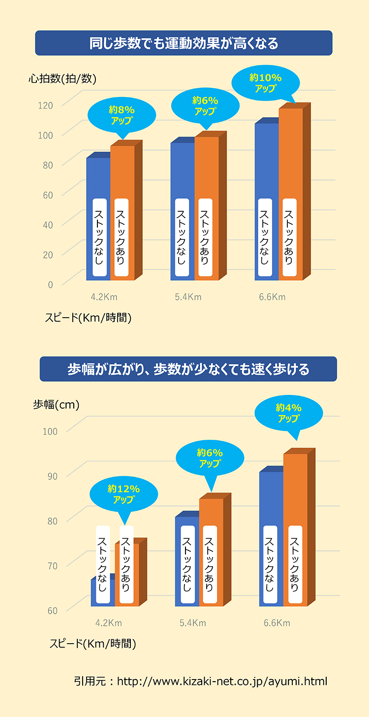 運動効果のグラフ