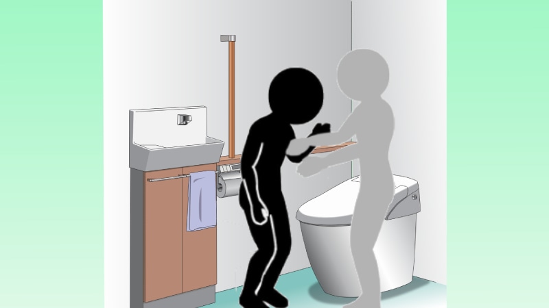 【体の負担を軽減】トイレ介助をもっと楽にする｜自宅介護のコツ