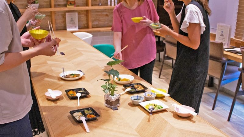 試食会の様子